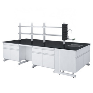 High Quality Steel Wood Laboratory casework Chemistry Steel Wood Structure Laboratory Table Furniture