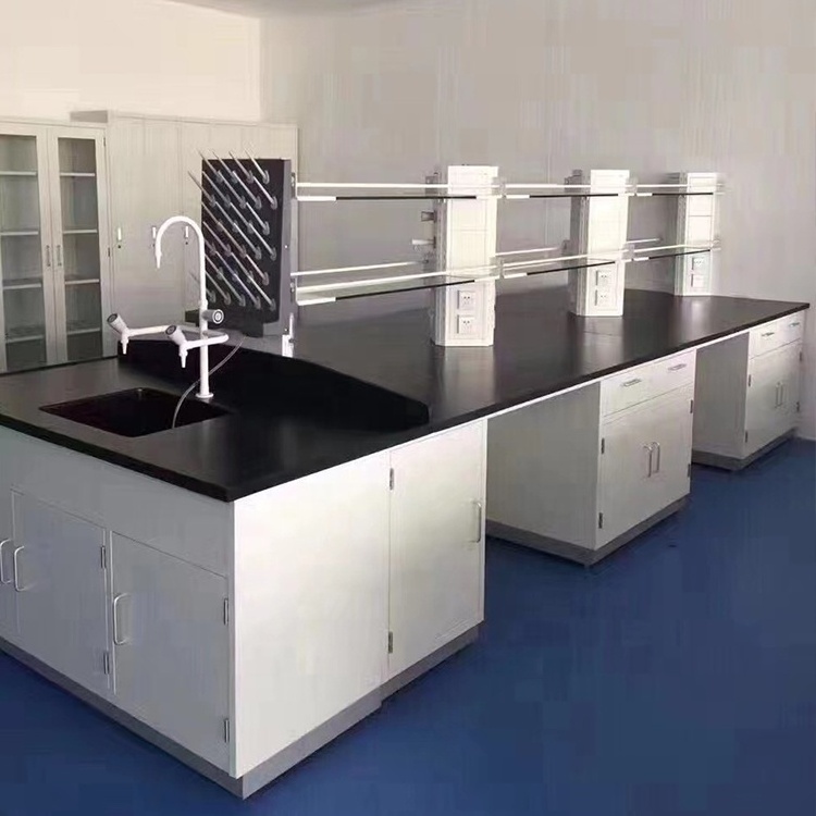 Hospital Furniture Steel Lab Equipment Workbench Lab Table Laboratory Casework