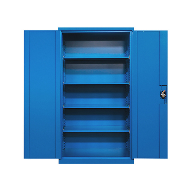 72 Inch Customized Metal 2 Doors Storage workshop Tools Cabinet For Garage