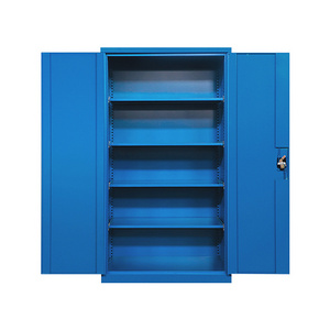 72 Inch Customized Metal 2 Doors Storage workshop Tools Cabinet For Garage