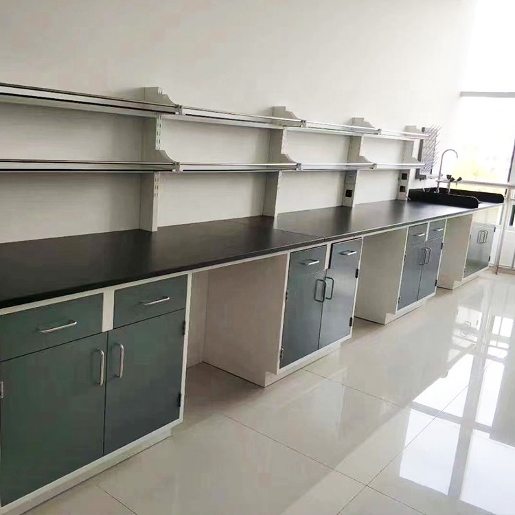 Factory Price School Lab Furniture Metal Workbench Biology Laboratory Casework Equipment Table