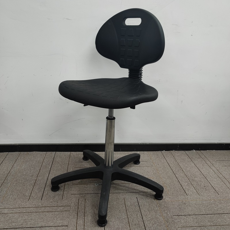 Adjustable Anti Static Lab Chair With Back School ESD Stool Chair Cleanroom Chair