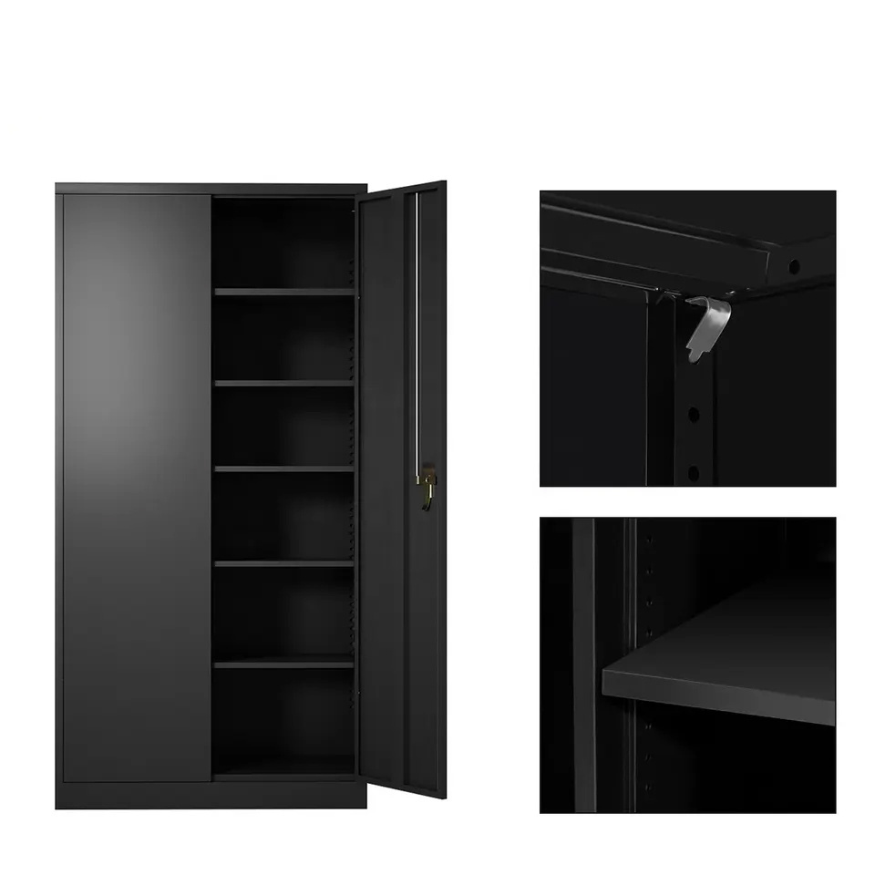 Metal storage cabinets heavy duty for garage storage cabinet for  garage hospital steel