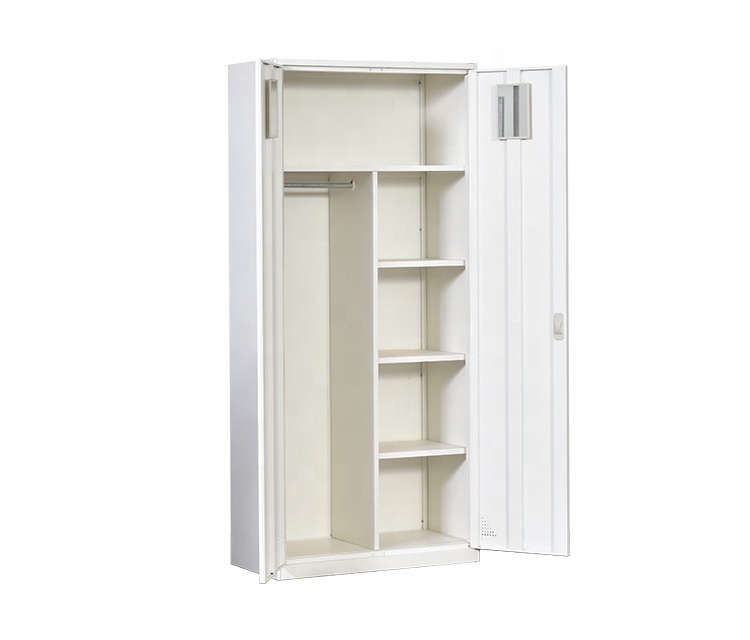 Two door closet metal wardrobe Godrej Almirah Designs good price wardrobe