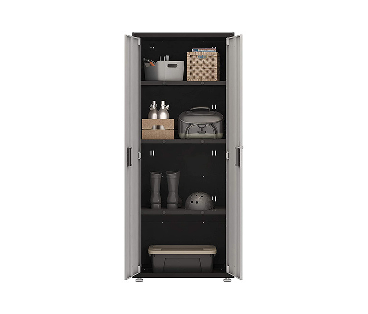 Home Ready-to-Assemble Garage Two Doors Tall Steel Cabinet