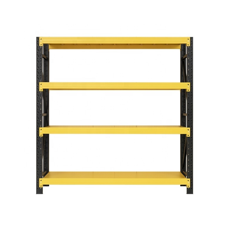 Customised 4 tier 5 tier Warehouse Storage Shelves Boltless Shelf Medium Duty Stacking Rack Heavy Duty Racks