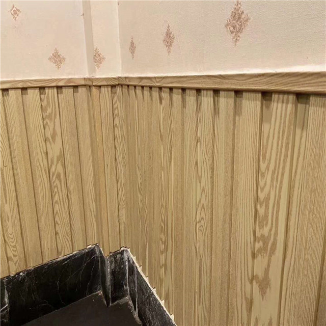 waterproof wall covering materials cheap price wpc wall panel interior exterior wall decoration