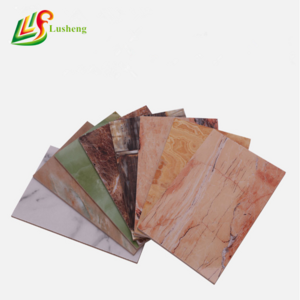 High glossy pvc laminate sheet for interior decoration pvc ceiling marble pvc and spc wall panel