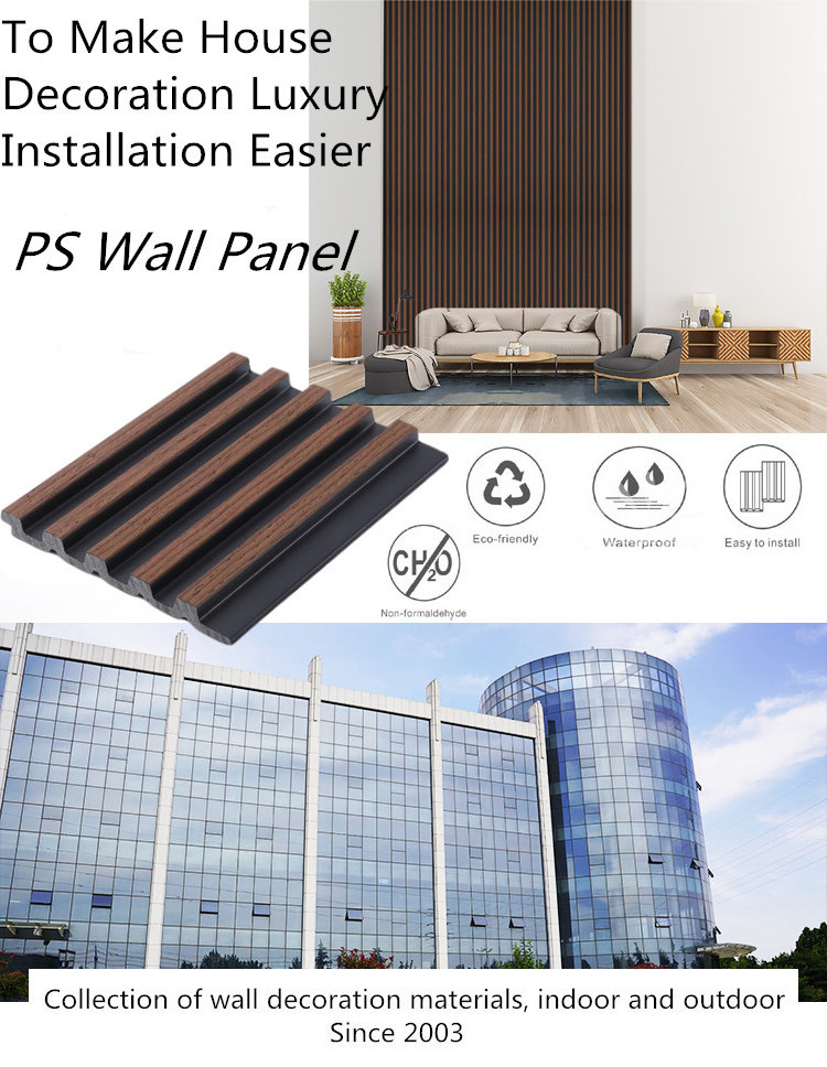 wood alternative ps panels wall panels ps fluted panel