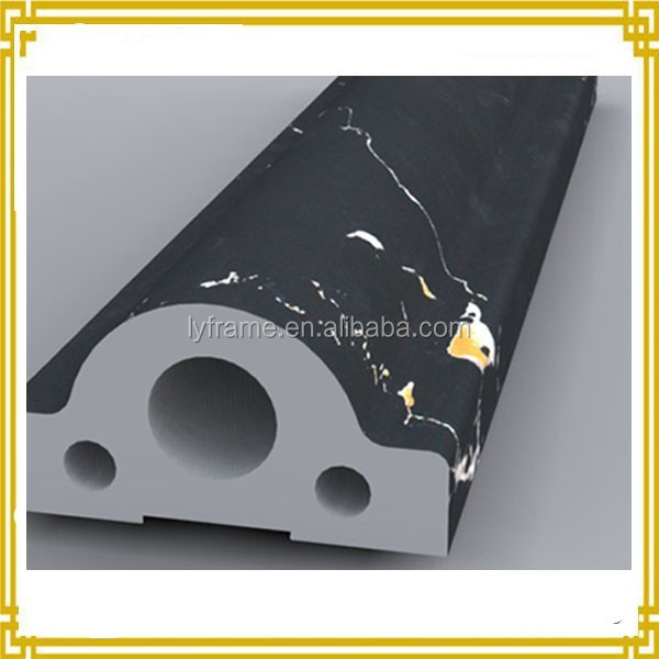 marble design pvc tile trim faux marble molding and door frame