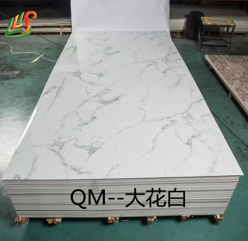 New Design best decorative pvc marble sheet acrylic wall panel uv panel