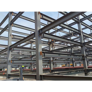 Modern Prefab Steel Structure Building Prefabricated Warehouse Workshop Aircraft Hangar Office Construction Material