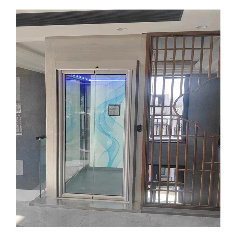 2-5 Floors Small Shaftless Residential Elevators Hydraulic Ascensor House Villa Lift Passenger Home Elevator Lift