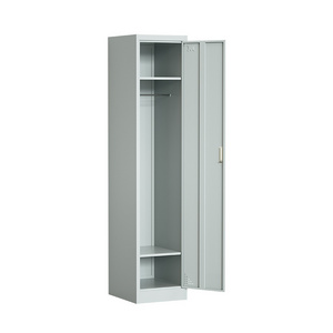 Single Door Locker Metal Cabinet Locker Staff Employee Clothing Steel Locker For changing Room Gym School