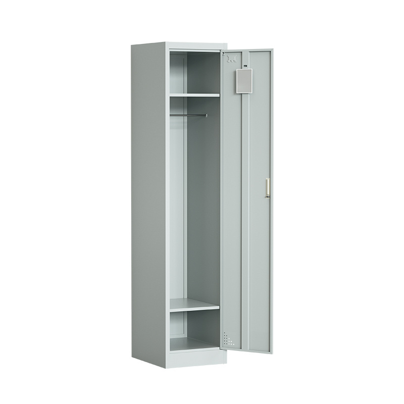 Single Door Metal Locker Staff Employee Cloth Wardrobe Locker Steel Gym Locker with 1/2/3/4/5/6/9/12 door