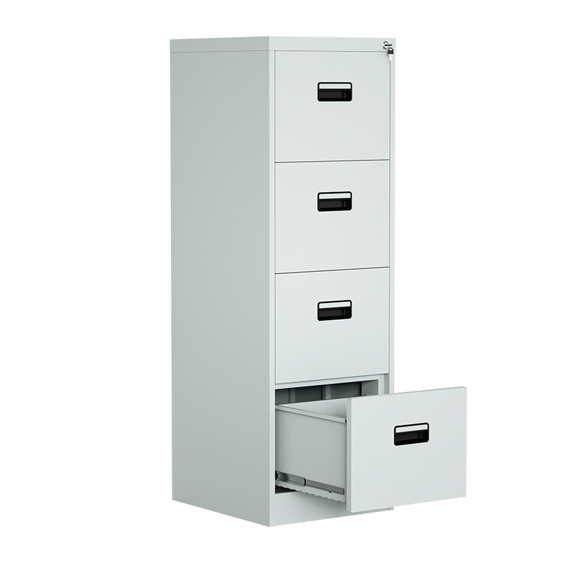 Wholesale 4 Drawer Cabinet Metal Vertical Office Filling Cabinet Steel storage cabinet with low price