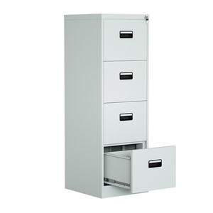 4 Drawer Vertical Filling Cabinet Office Steel Cabinet Storage Metal Drawer Cabinet for sale