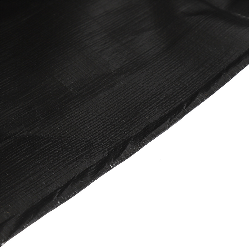 Cheap Water-Proof Hay Tarp Hdpe Woven Fabric Black Silver Pe Tarpaulin