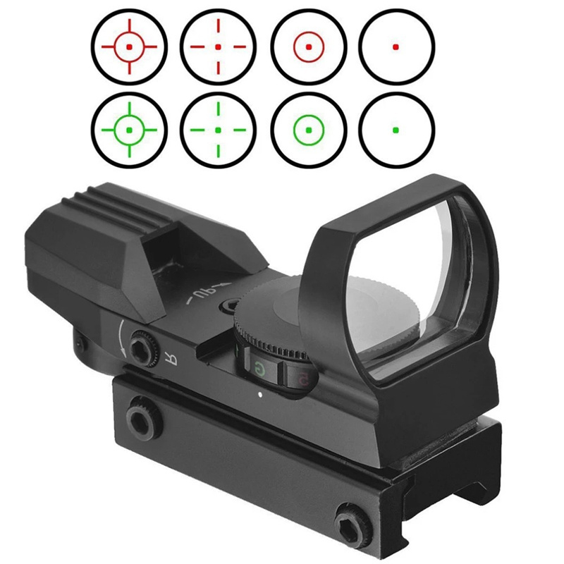 Best Selling Tactical HD101 Red Green Dot sight four change point Optic Sight Scope