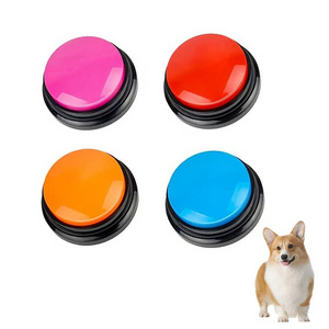 2024 New Recordable Sound Dog Buttons Creative 30 Seconds Dog Buttons For Sound Training Toys For Pets