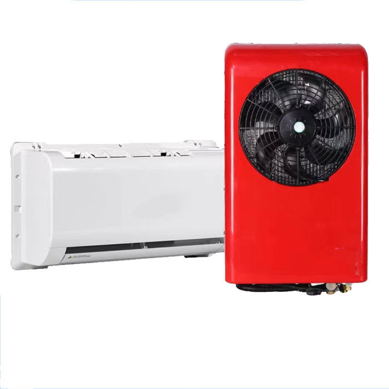 12v electric frequency conversion DC parking air conditioning is used in trucks, cars and trucks tractor air conditioner