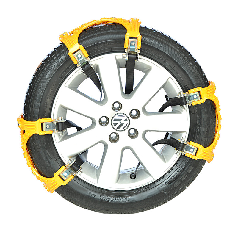 Anti-slip chain reinforced version of beef tendon gear car tire snow emergency chain