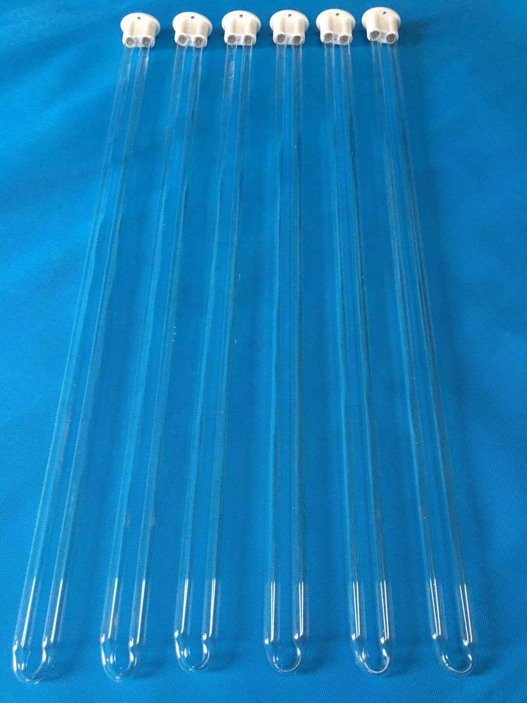 Factory straight hair  transparent  quartz products quartz lamp sticks