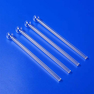 Acid-resistant alkali quartz glass BET sample tube quartz blowpipe with ball head