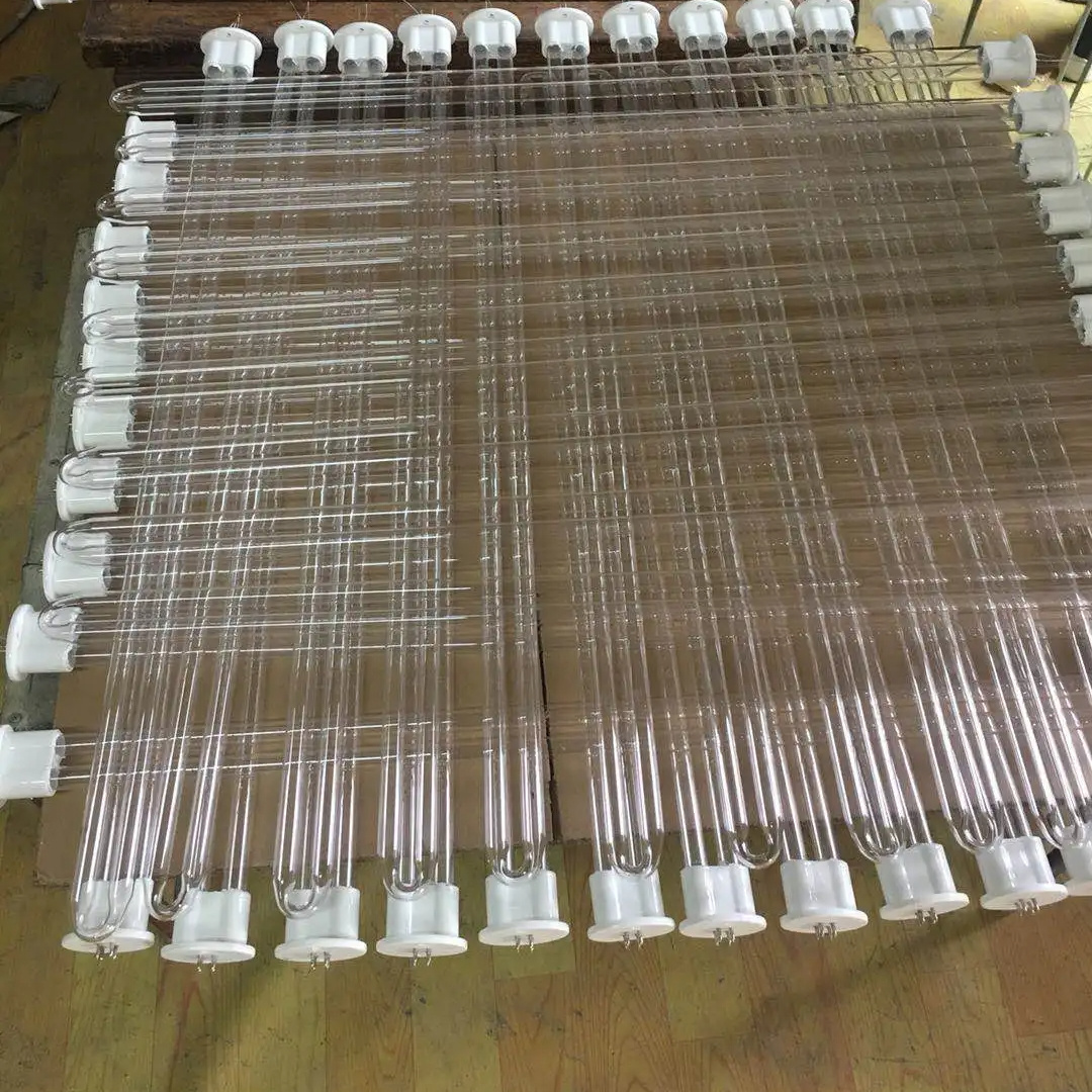 Factory straight hair  transparent  quartz products quartz lamp sticks