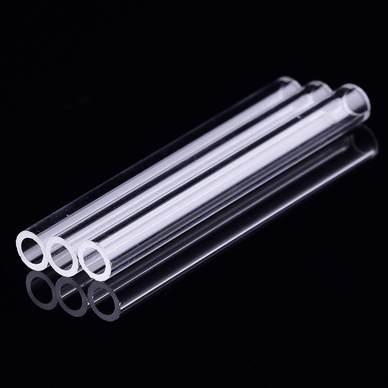 Customize various specifications of corrosion and high temperature resistant glass pipe quartz tubes