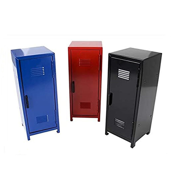 Kid's Toy Locker Small Capacity Mini Metal Cabinet One Pc Per Box Assembled