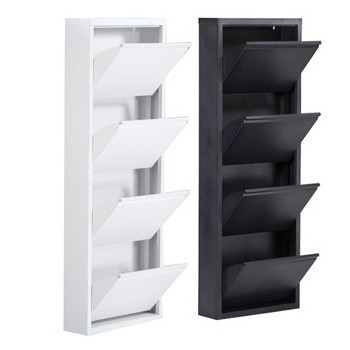 Wall Mount Shoe Rack Shoe Cabinet Schuhschrank Scarpiera Metal Steel Cabinet Modern Home Furniture Living Room Furniture