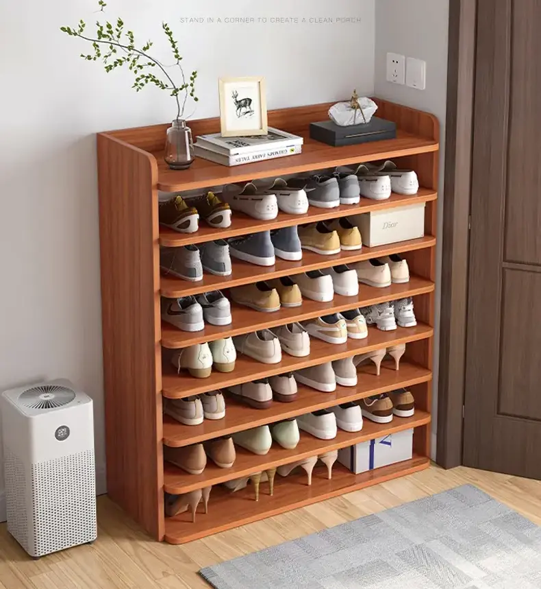 Removable Shoe Storage Cabinet 8-layer Shoe Rack for Living room Extended and Widened Shoe Cabinet