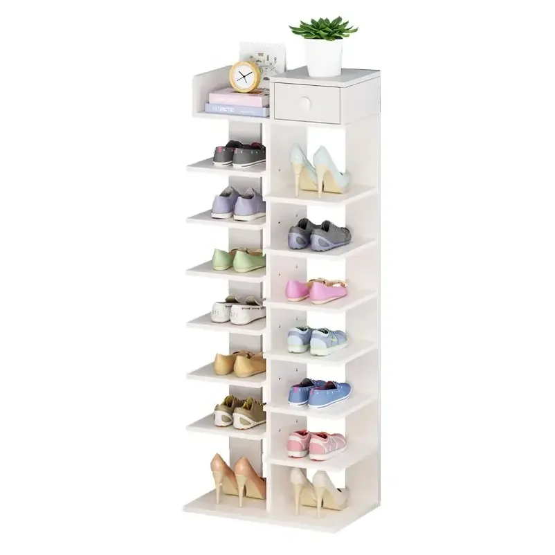 Multi-layer Simple Household Economy Small Mini Shoe Cabinet Large Capacity Shelf at the Entrance of Dormitory Saves