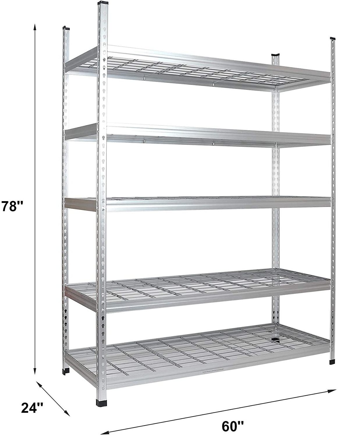 High Grade Warehouse Supermarket Heavy Duty Storage Racking Metal Shelving Unit Double post