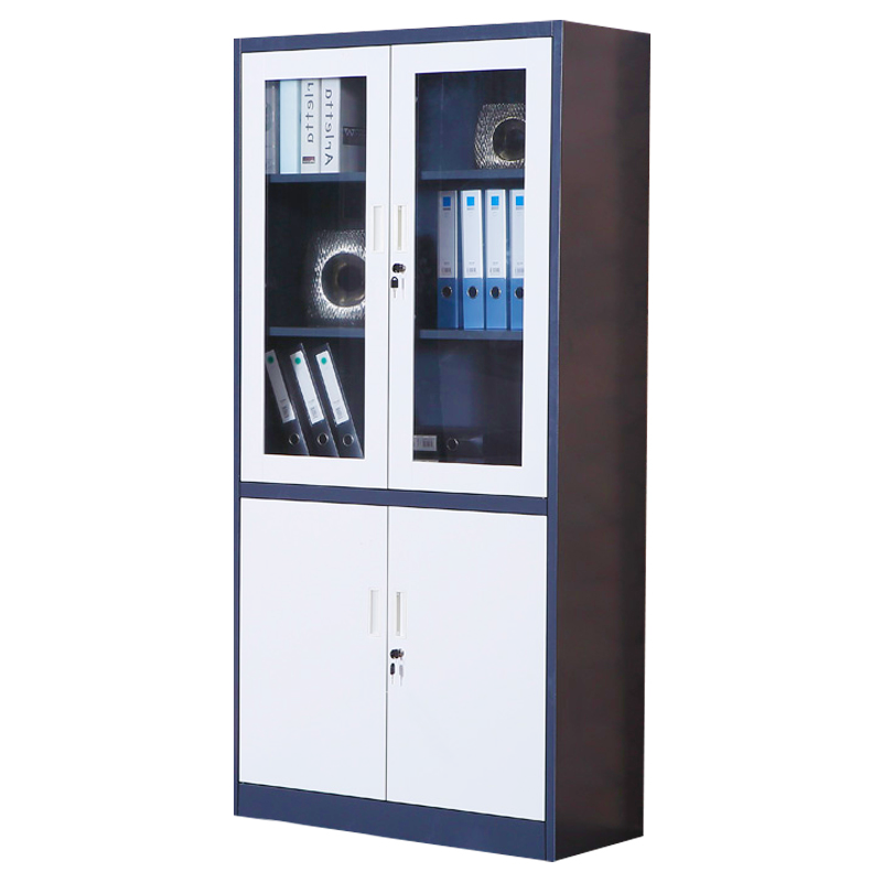 Office Furniture Metal File Cabinet 2 Door Cupboard Steel Storage Filing Cabinet