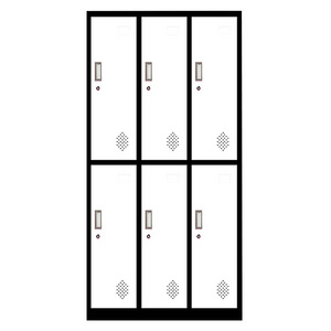 Hot sale Steel locker with key lock Keyless Locks System multi-door work lockers