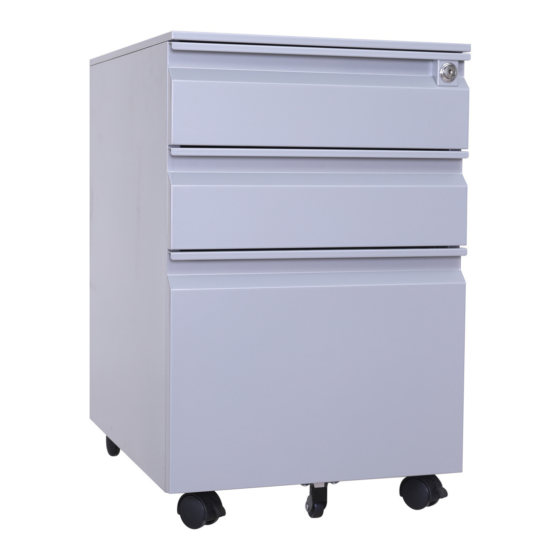 3 drawer file cabinet with lock anti-tilt structure heavy duty storage rack steel filing cabinet with drawers