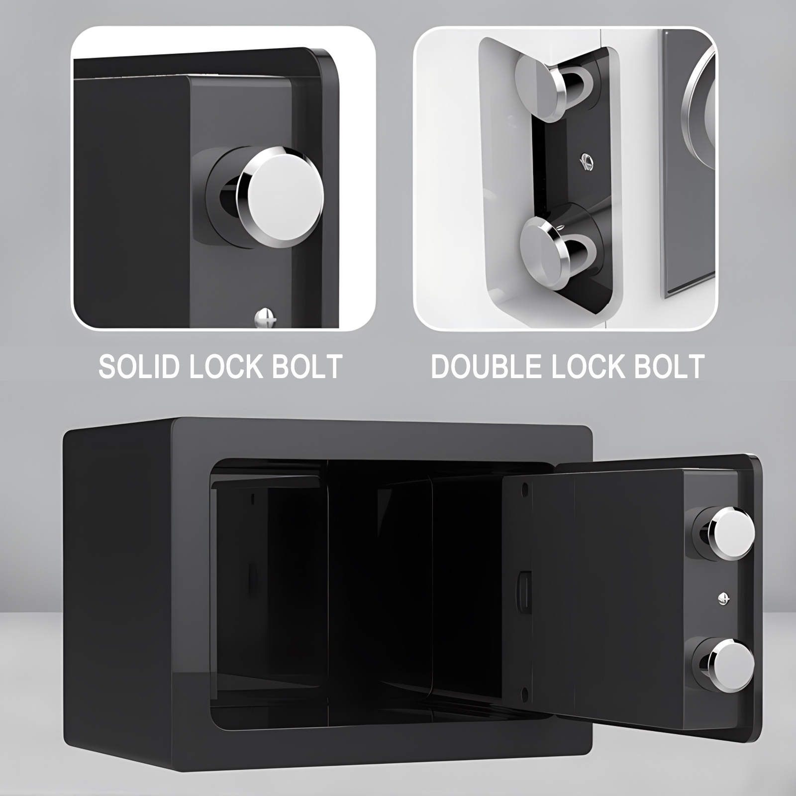 Hotel Small Cash Steel Mini Safe Metal Box 17E Safety Deposit Box Electronic Digital Lock Safes Box for money kids