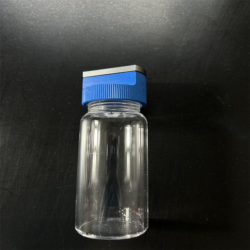 Heat Resistant Customized Quartz Reagent Bottles Thread Bottles Sample Bottles