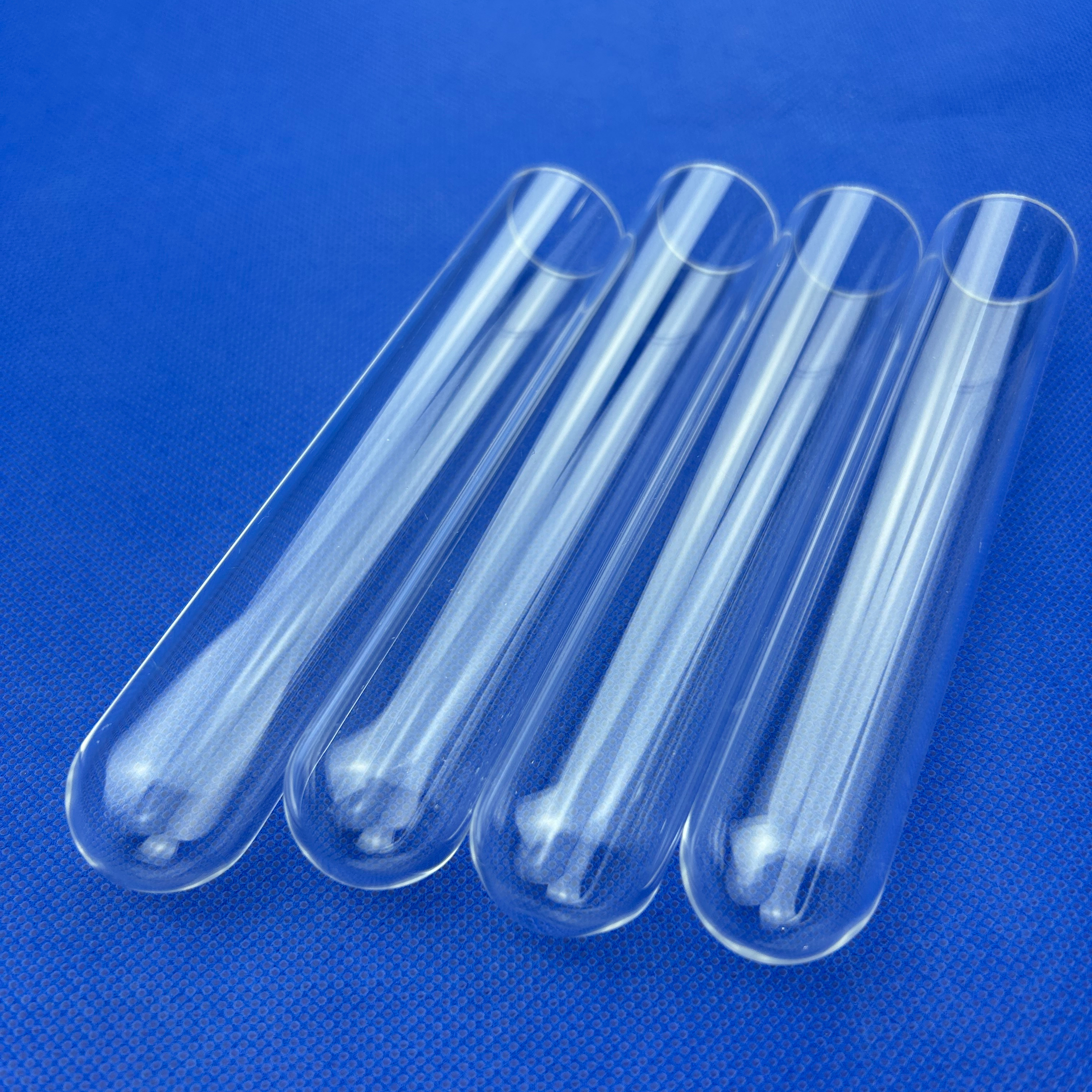 Customized quartz glass tubes high temperature test tube