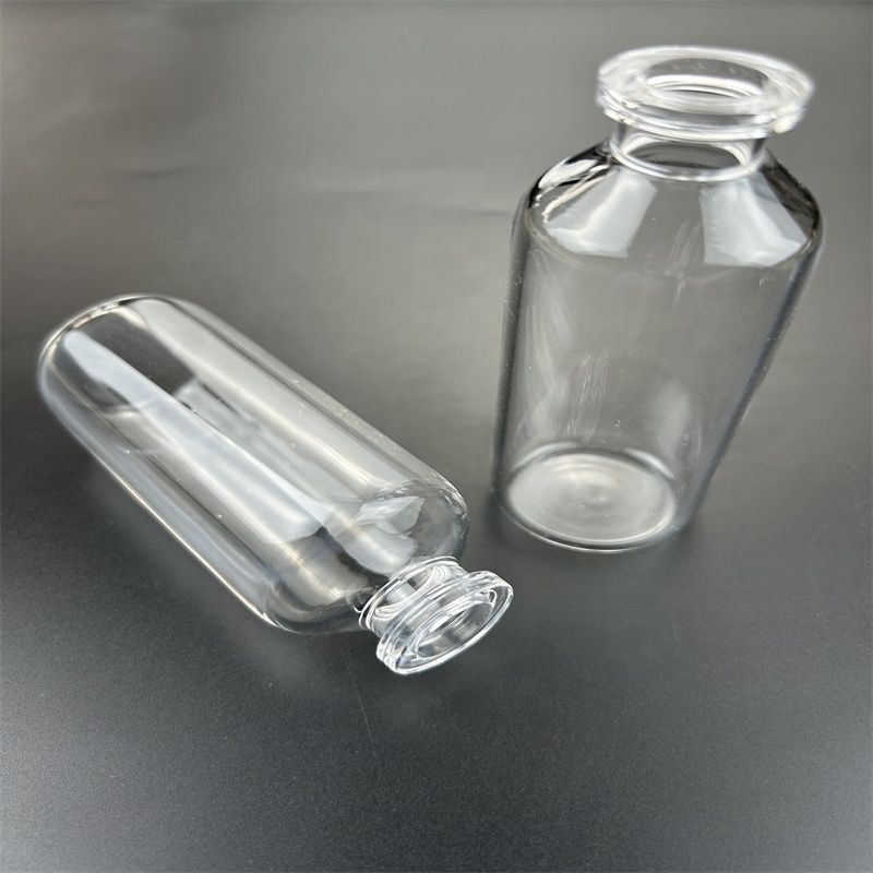 Custom quartz bottle corrosion resistant transparent quartz glass ampoules quartz glass Penicillin bottle