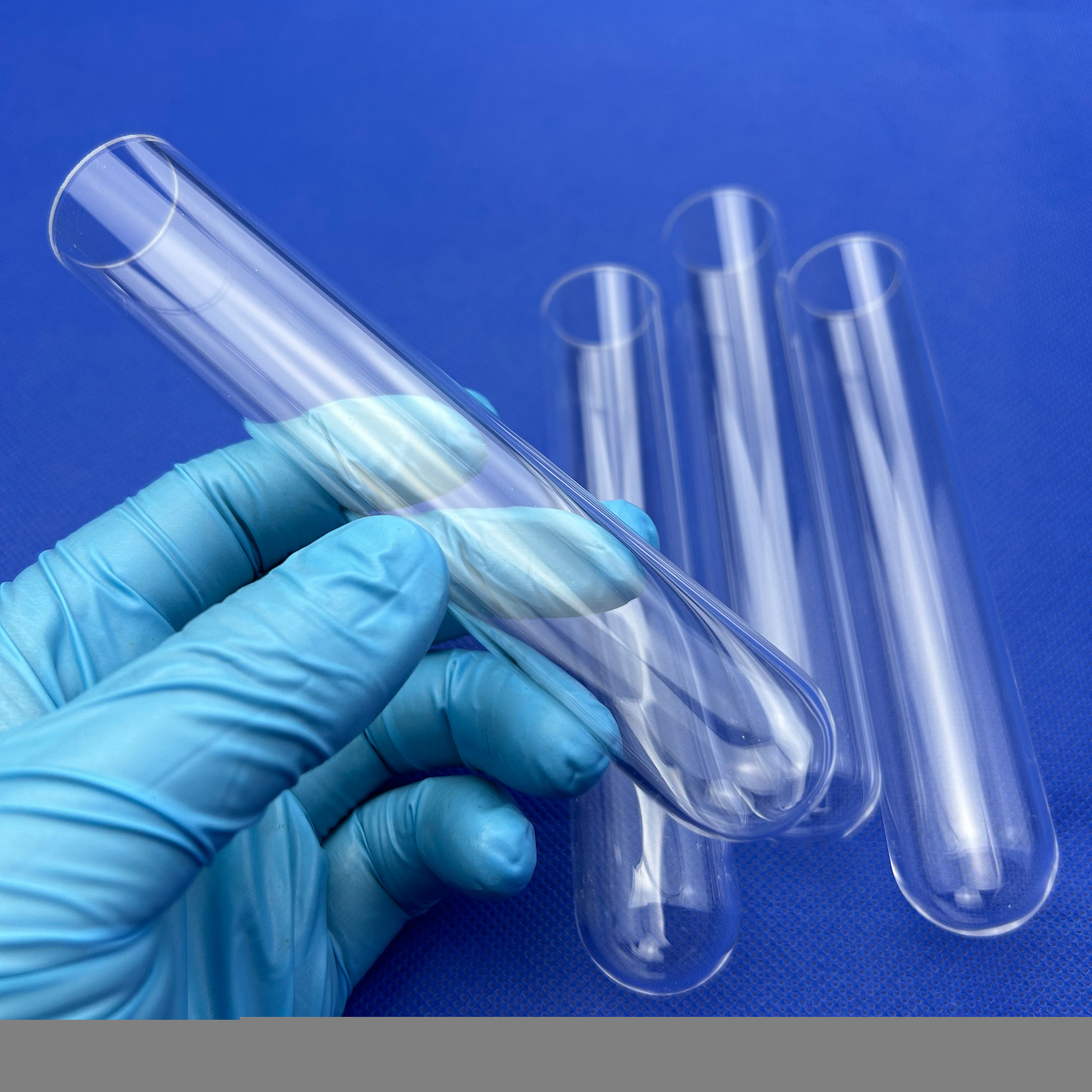 Customized quartz glass tubes high temperature test tube