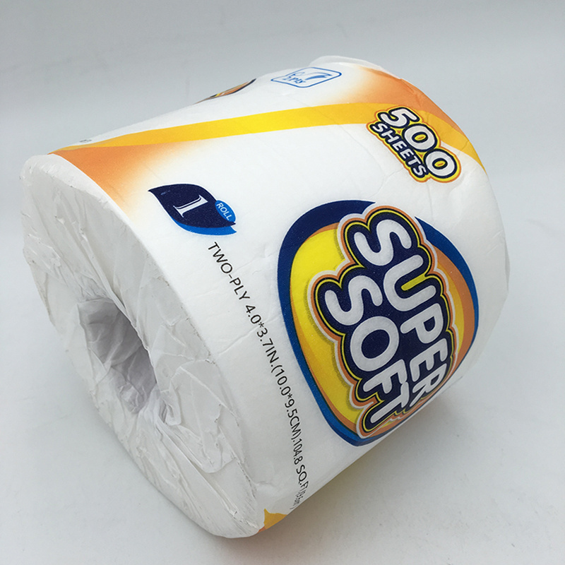 Super Soft 2 ply Cheap Clean Core Toilet Paper