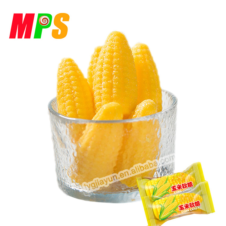 Corn flavor gummies soft jelly candy for children