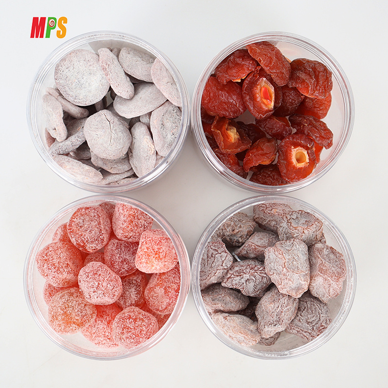 Customized Wholesale Japanese Dried Fruit Sweet Sour Plum Preserved Dried Prunes