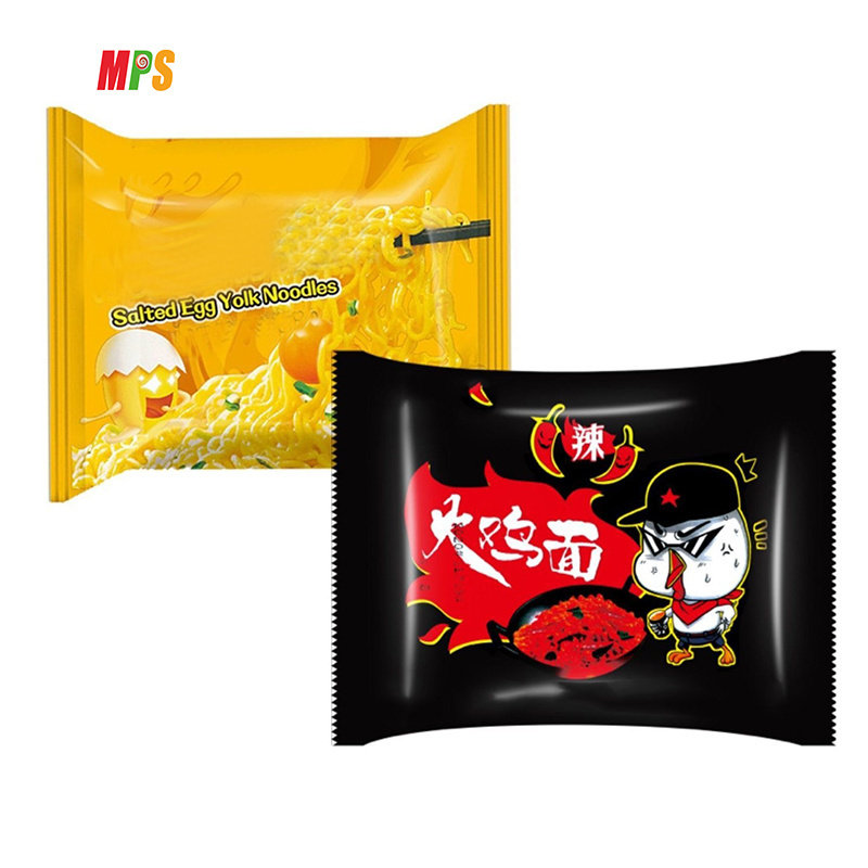 OEM Korean Ramens Noodles Wholesale Bag Packing Super Spicy Chicken / Salted Egg Yolk Flavour Haccp Instant Noodles