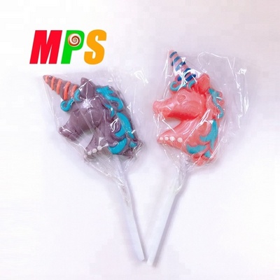 OEM Fruit Flavor Unicorn Lollipop Sweet Candy