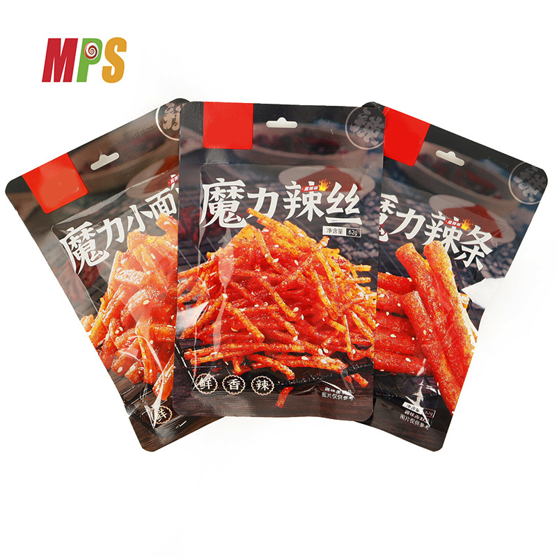 OEM Wholesale Nostalgic Instant Hot Spicy Strips Gluten Spicy Chinese Latiao Snack