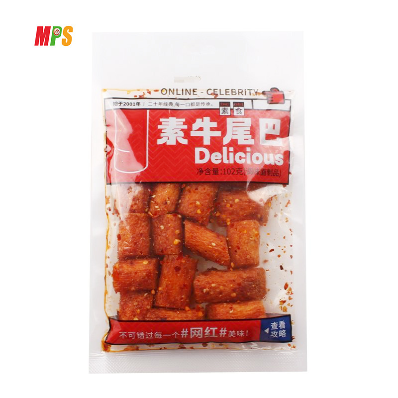 Haccp Manufacturer Direct Sale Chinese Famous Latiao Snack Spicy Strip Gluten